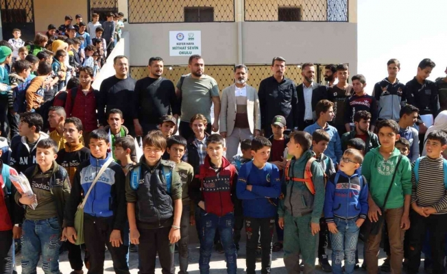 Manisa’dan Türkmen Dağı’nda eğitime destek