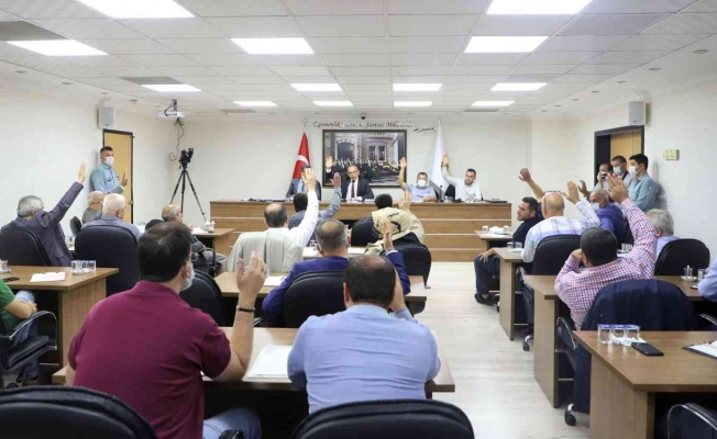 Turgutlu Belediye Meclisi 10 maddeyi görüşerek karara bağladı