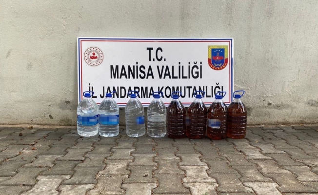Manisa’da kaçak alkol operasyonu