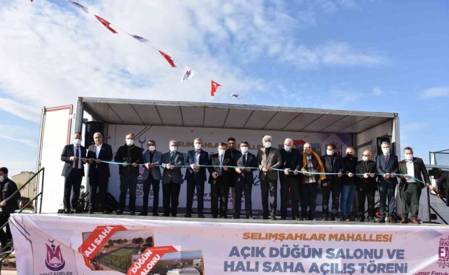 Şehzadeler Belediyesi’nden Selimşahlar’a 1 milyonluk tesis