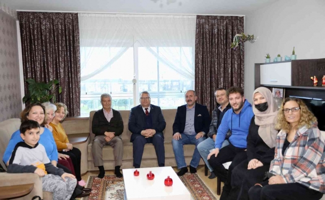 Başkan Çerçi ev ziyaretlerini sürdürüyor