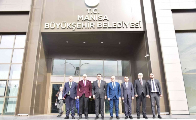 Başkan Ergün, MHP heyetini ağırladı