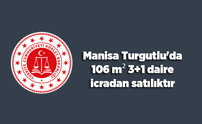 Manisa Turgutlu'da 106 m² 3+1 daire icradan satılıktır