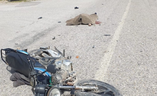 Manisa’da motosiklet ile otomobil çarpıştı: 1 ölü