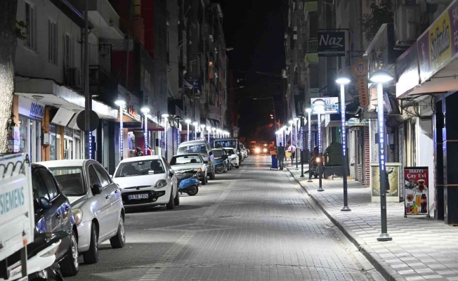 Soma’nın cadde ve sokakları ışıl ışıl oldu