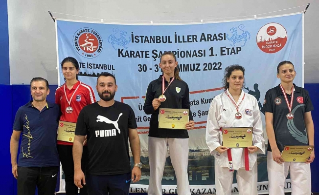 Manisa BBSK’lı karateciler İstanbul’dan 5 madalya ile döndü