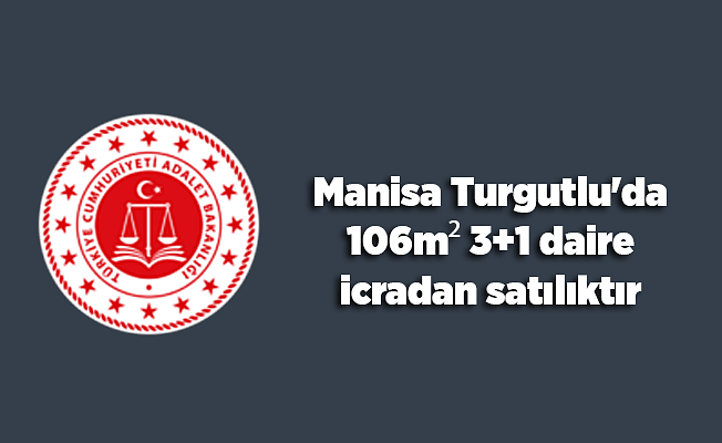 Manisa Turgutlu'da 106m² 3+1 daire icradan satılıktır