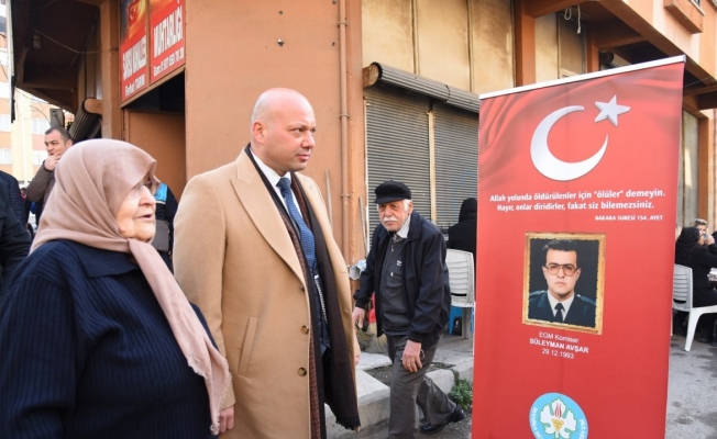 Alaşehirli Şehit Komiser Süleyman Avşar anıldı
