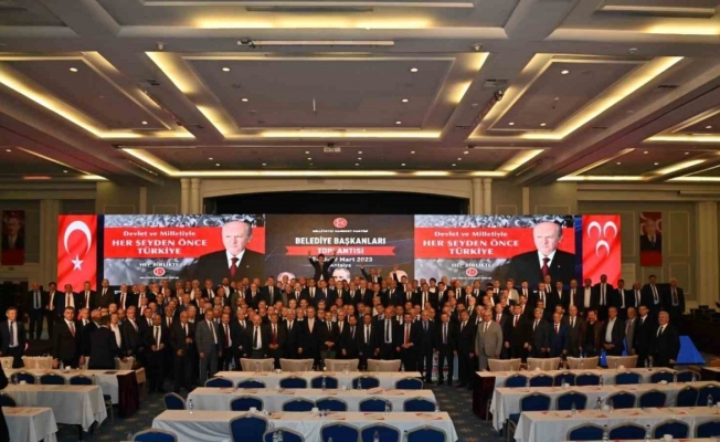 Belediye Başkanları Toplantısı’nda Manisa Büyükşehir örnek gösterildi