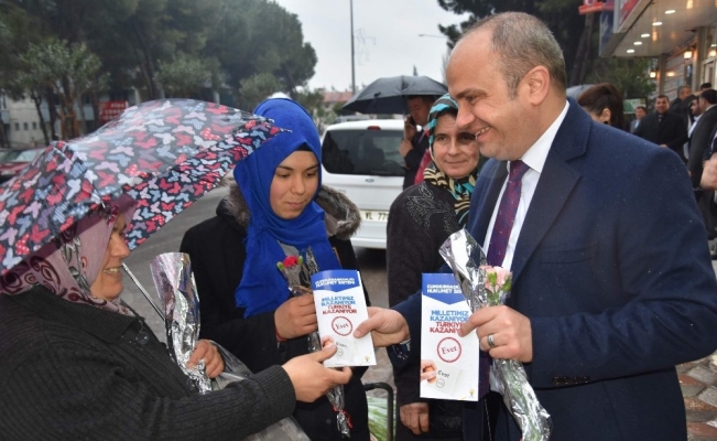 AK Partili Mersinli referandum çalışmalarına hız verdi