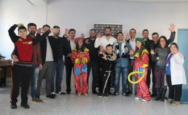 Salihli Beşiktaşlılar Derneği, özel çocukları unutmadı