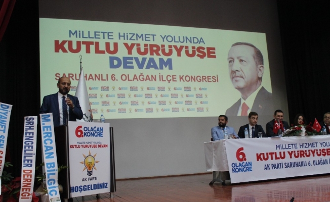 AK Parti Saruhanlı ilçe 6. olağan kongresi yapıldı