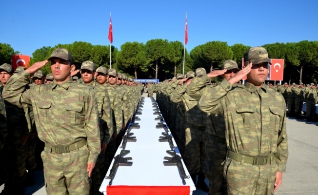 Alaşehir’de bin 742 acemi asker yemin etti