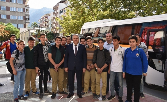 Başkan Çerçi öğrenciler ile buluştu
