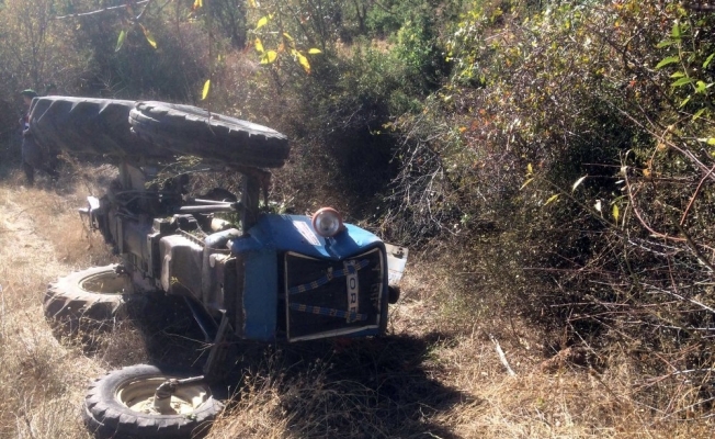 Kula’da traktör kazası: 1 ölü