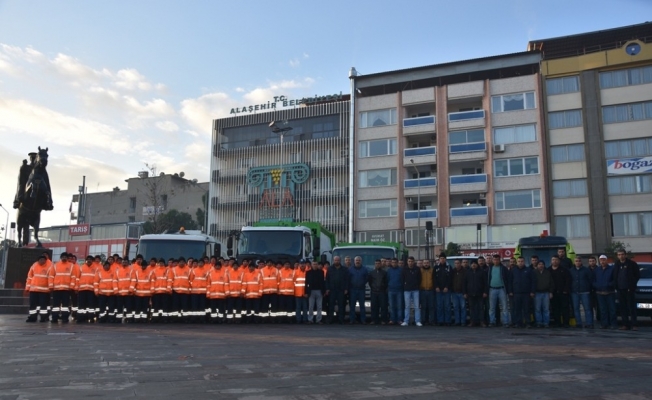 Alaşehir Belediyesi daha temiz bir kent için çalışıyor