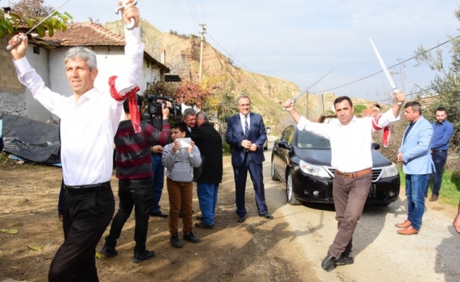 Başkan Karaçoban’a seymenli karşılama