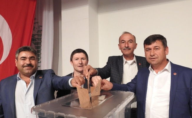 Demirci SYDV Mütevelli Heyetinde muhtar seçimi yapıldı