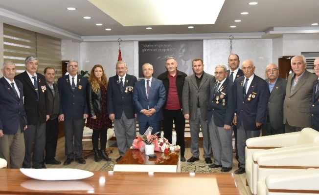Gazilerden Başkan Kayda’ya Kıbrıs gezisi teşekkürü
