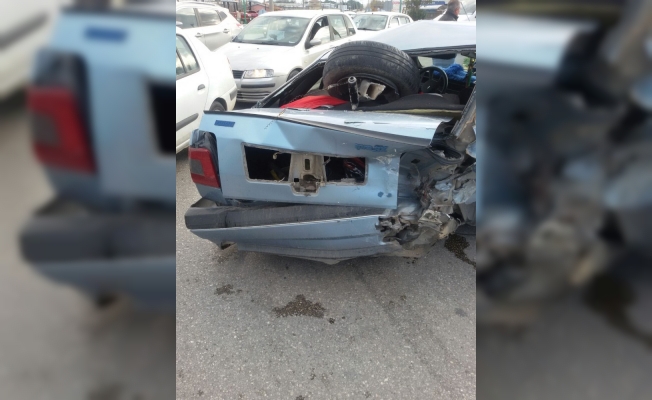 Saruhanlı’da trafik kazası: 6 yaralı