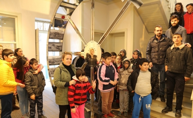 Turgutlu’da özel öğrenciler Kent Müzesi’ni gezdi