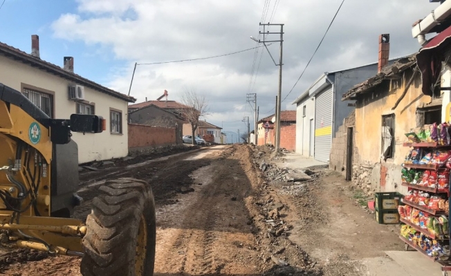 Kapaklı-Mecidiye yolu asfalta hazırlanıyor