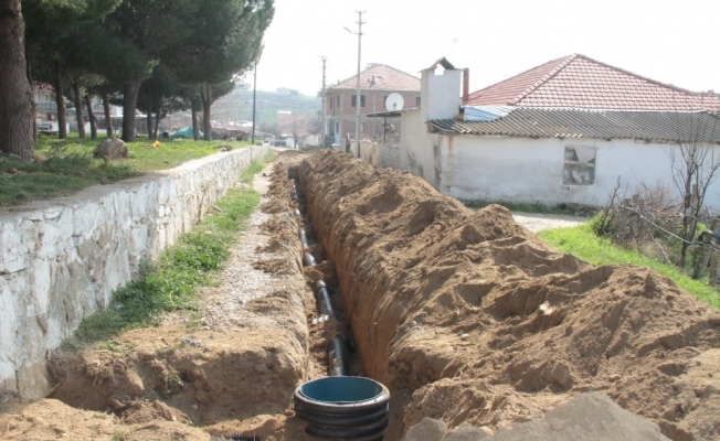 Çimentepe Mahallesi’ne yeni kanalizasyon hattı
