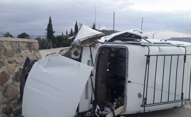 Selendi’de trafik kazası: 1 yaralı