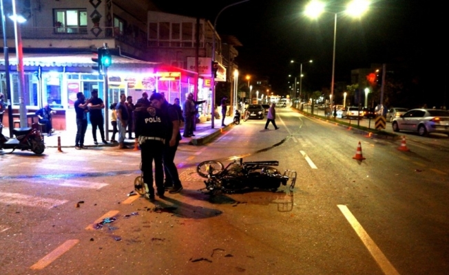 Sarıgöl’de motosiklet kazası: 3 yaralı