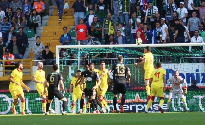 Spor Toto Süper Lig: T. M. Akhisarspor: 1 - Göztepe: 1 (Maç sonucu)