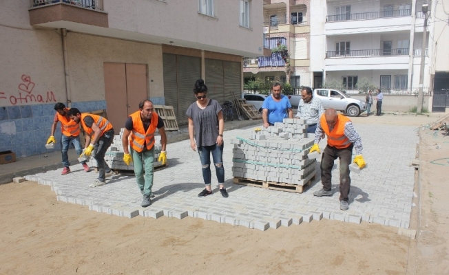 Turgutlu’da sokak çalışmaları sürüyor
