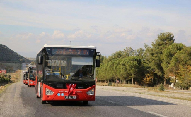 Manisa’da bayramda ’kırmızı’ otobüsler ücretsiz