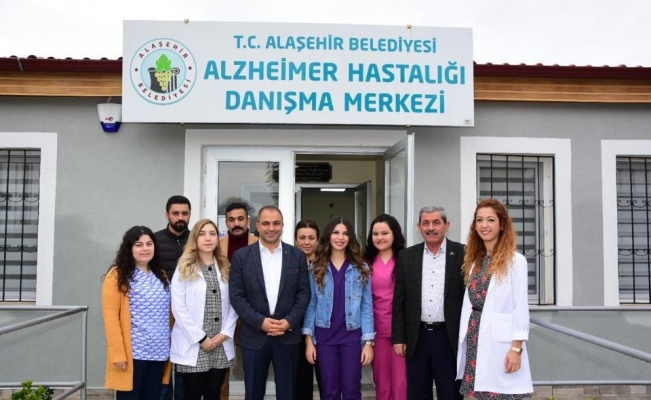 Alaşehir’de Alzheimer hastalarına büyük hizmet