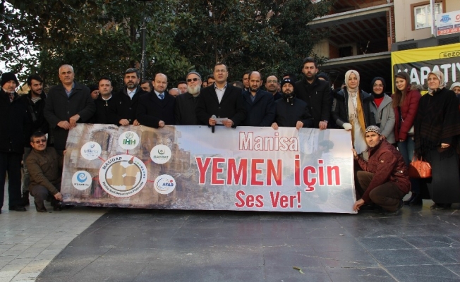 Manisa’dan Yemen’e destek çağrısı