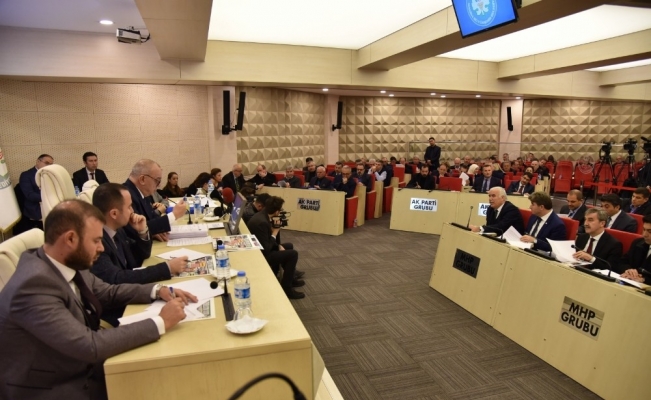 Manisa Büyükşehir Belediyesi’nde yılın ilk meclis toplantısı
