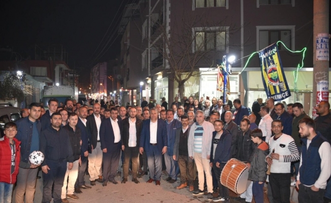 Başkan Çerçi Barbaros Mahallesinde vatandaşlarla buluştu