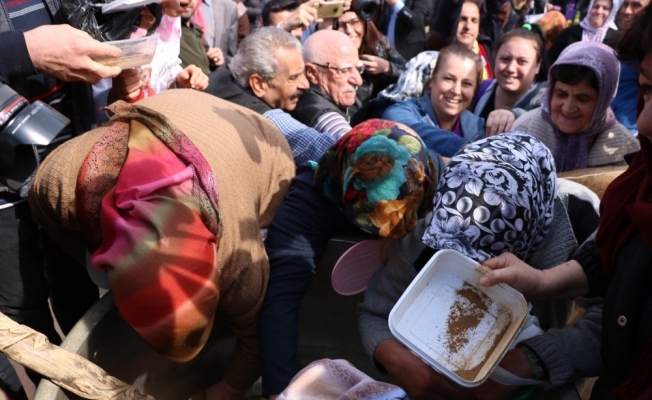 Mesir festivali karma töreninde kazan izdihamı
