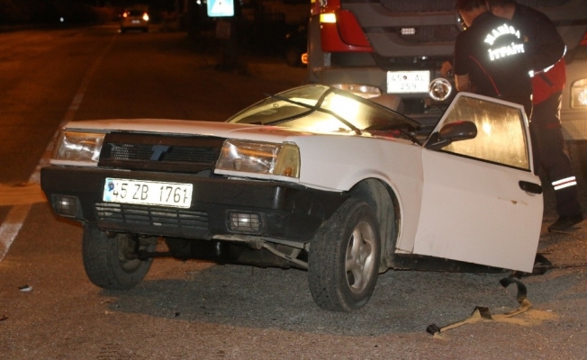 Manisa’da trafik kazası: 1’i ağır 3 yaralı