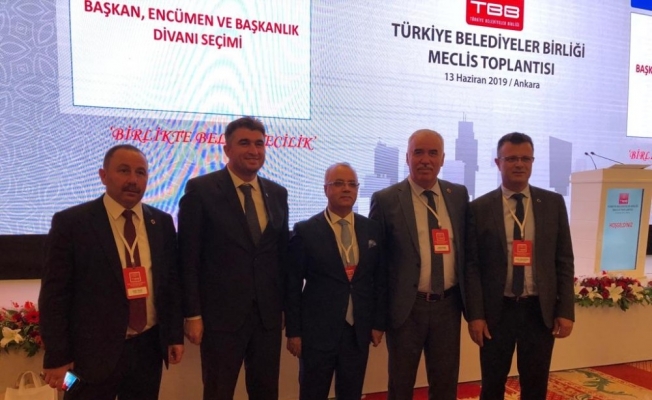 Başkan Ergün Türkiye Belediyeler Birliği yönetimine seçildi