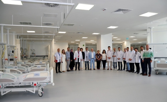 Manisa Şehir Hastanesinde koroner yoğun bakım ünitesi hizmete açıldı