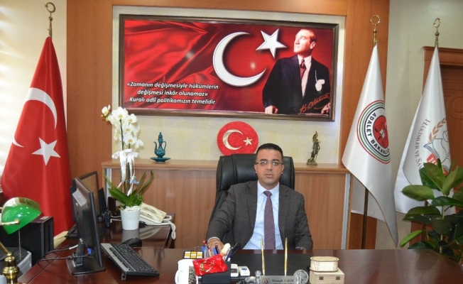 Salihli’nin yeni başsavcısı Mustafa Balık görevine başladı