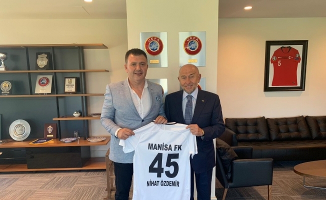 Başkan Aktan’dan TFF Başkanı Özdemir’e ziyaret