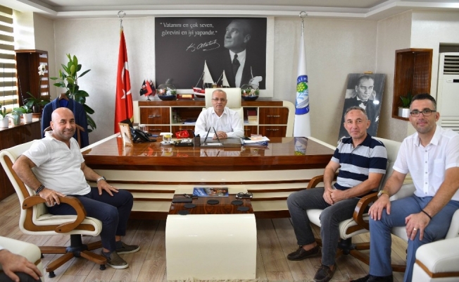 Başkan Kayda, Beşiktaşlı Halim Okta’yı ağırladı