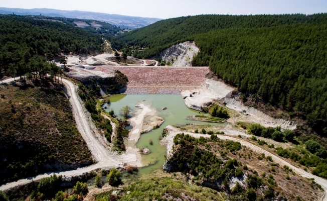 Karayağcı Barajının gövde dolgusu tamamlandı