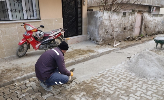 Turgutlu Belediye ekiplerinin saha çalışmaları