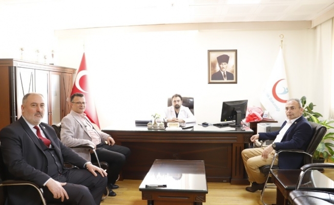Başkan Öküzcüoğlu’ndan Tıp Bayramı’nda sağlıkçılara ziyaret