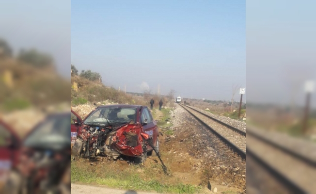 Manisa’da tren kazası: 1 yaralı