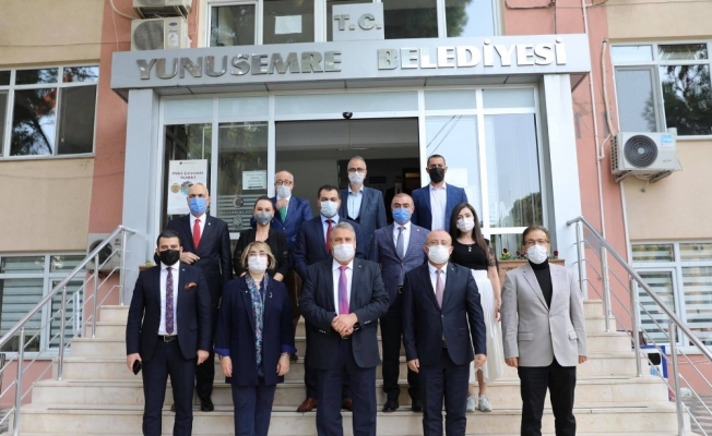 Başkan Çerçi Türkiye Kent Konseyleri Birliği’ni ağırladı