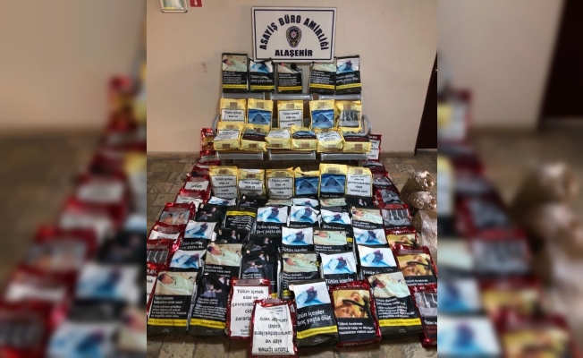 Manisa’da kaçak tütün operasyonu: 1 gözaltı