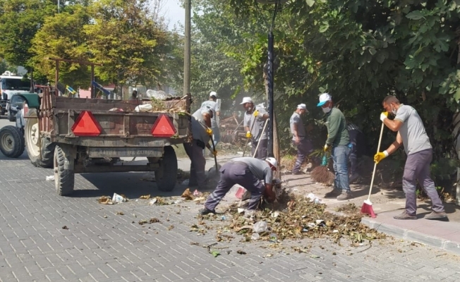 Saruhanlı Belediyesi ilçede temizlik seferberliği başlattı
